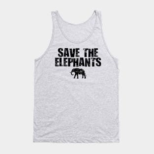 SAVE THE ELEPHANTS Tank Top